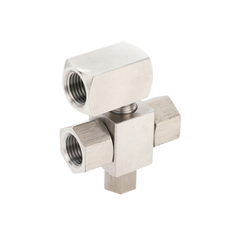 Portaboquilla hembra Rollover de acero inoxidable de 1/4