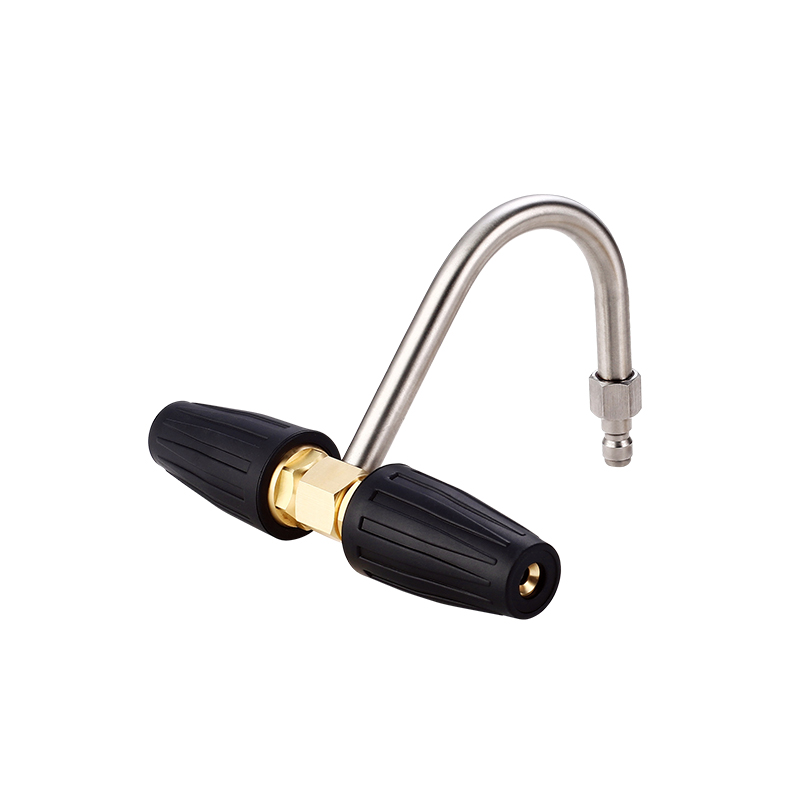 Limpiador de canalones con boquilla turbo dual