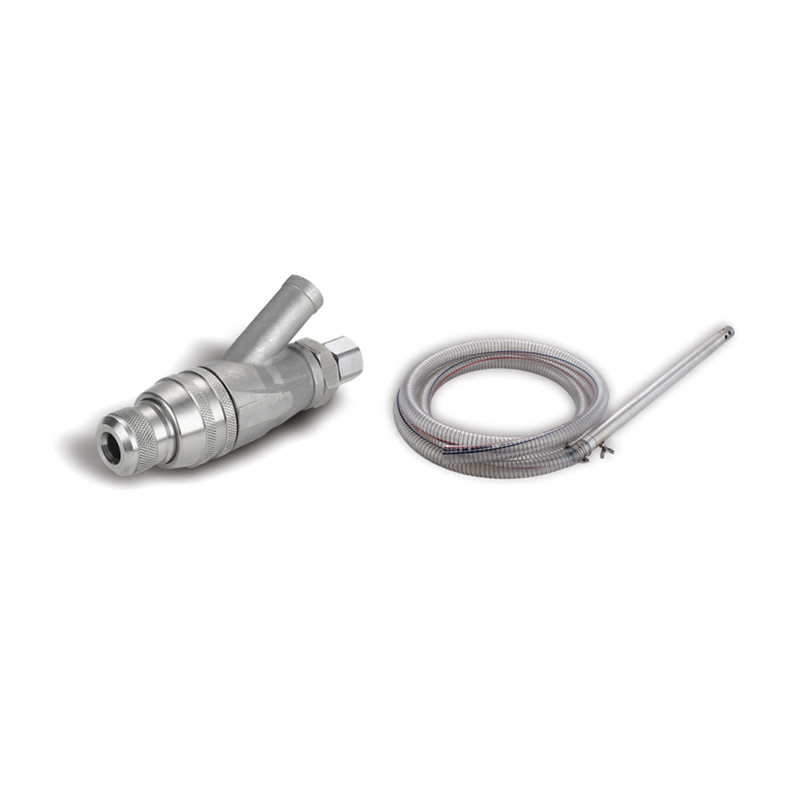 Kit de chorro de arena JetWet recto de acero inoxidable ST50