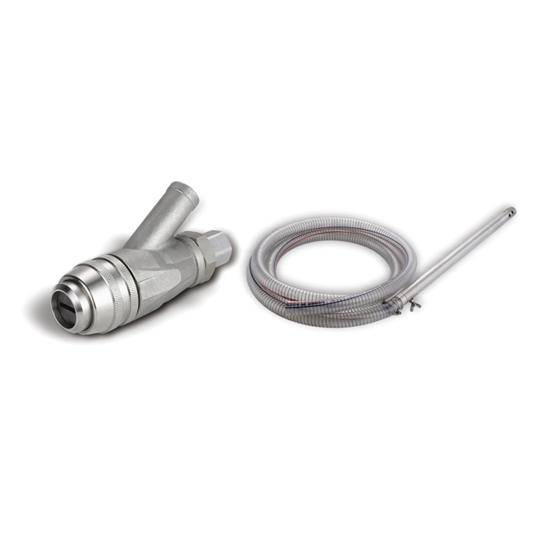Kit de chorro de arena JetWet con ventilador de acero inoxidable FN50